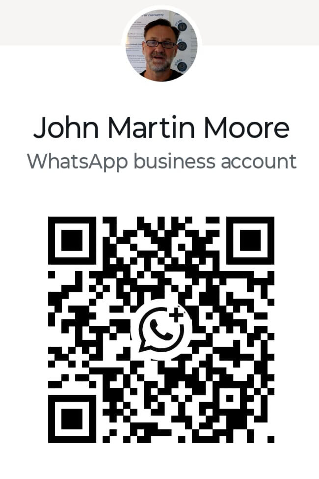 WhatsApp QR Code QR Code For John Martin Moore
